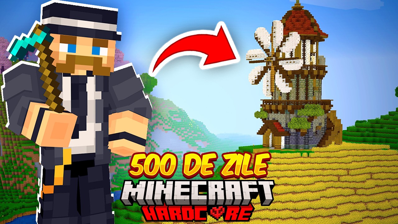 Fermier pe Minecraft Hardcore! Cel mai Mare Lan de Grau! [LIVE]