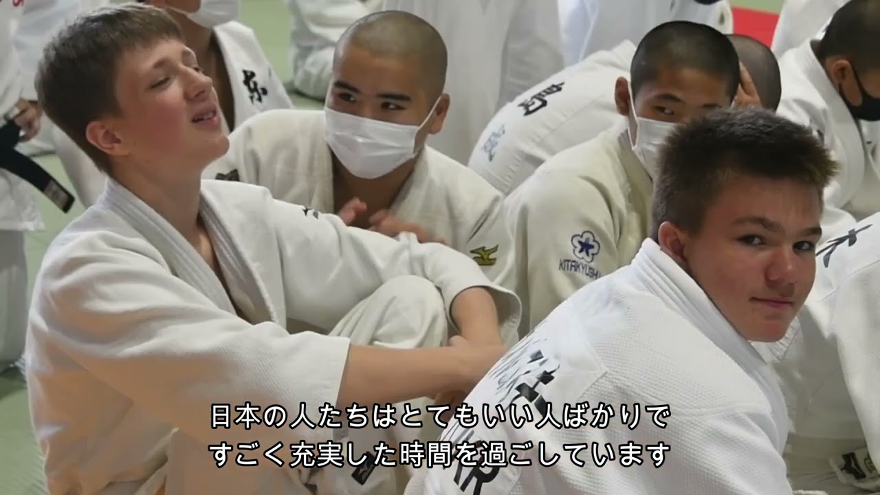 ポーランド・ウクライナ柔道選手団来日