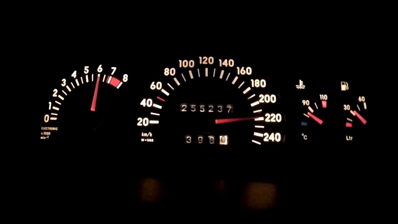 Opel Vectra A 2.0 16V (150ps C20XE) Acceleration Beschleunigung Autobahn 0-100 0-160 100-200