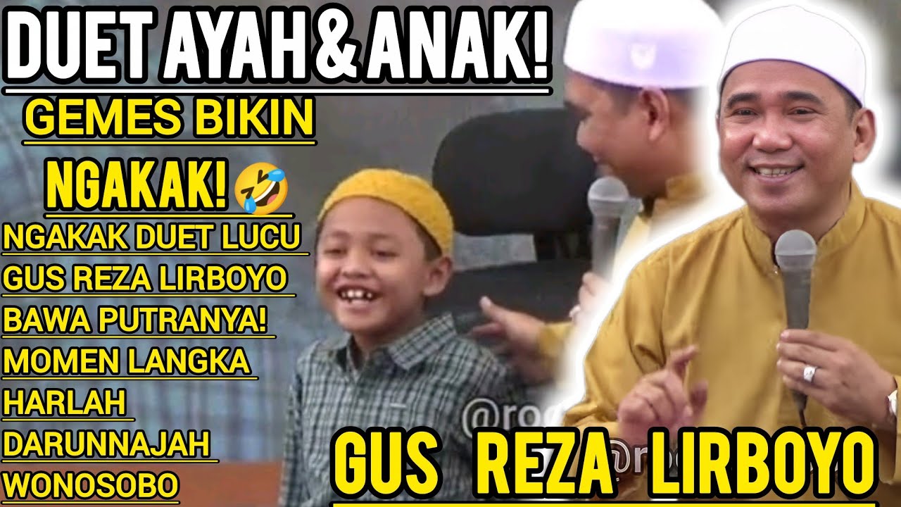 FULL Kocak! Begini Ketika Gus Reza (Lirboyo) Ngaji Bareng Putranya di Wonosobo