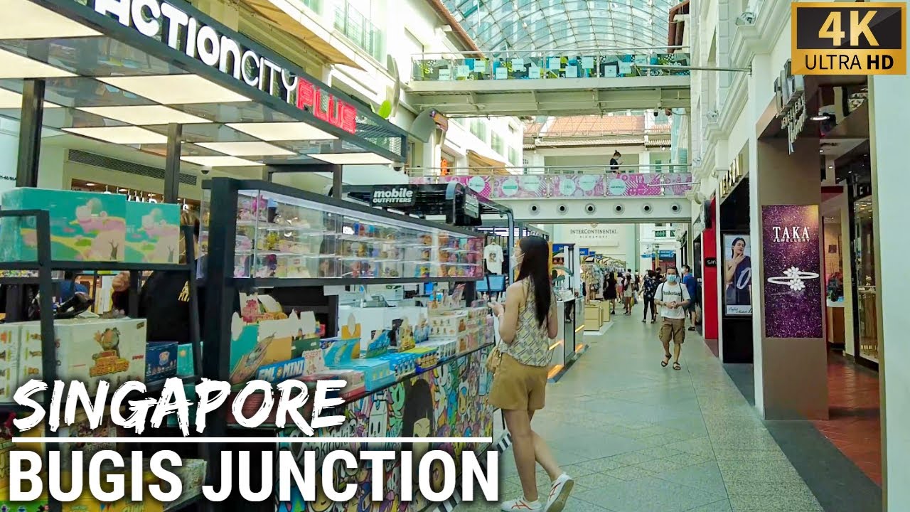 BUGIS JUNCTION Shopping Mall Walk Around [4K] Singapore - June 2022