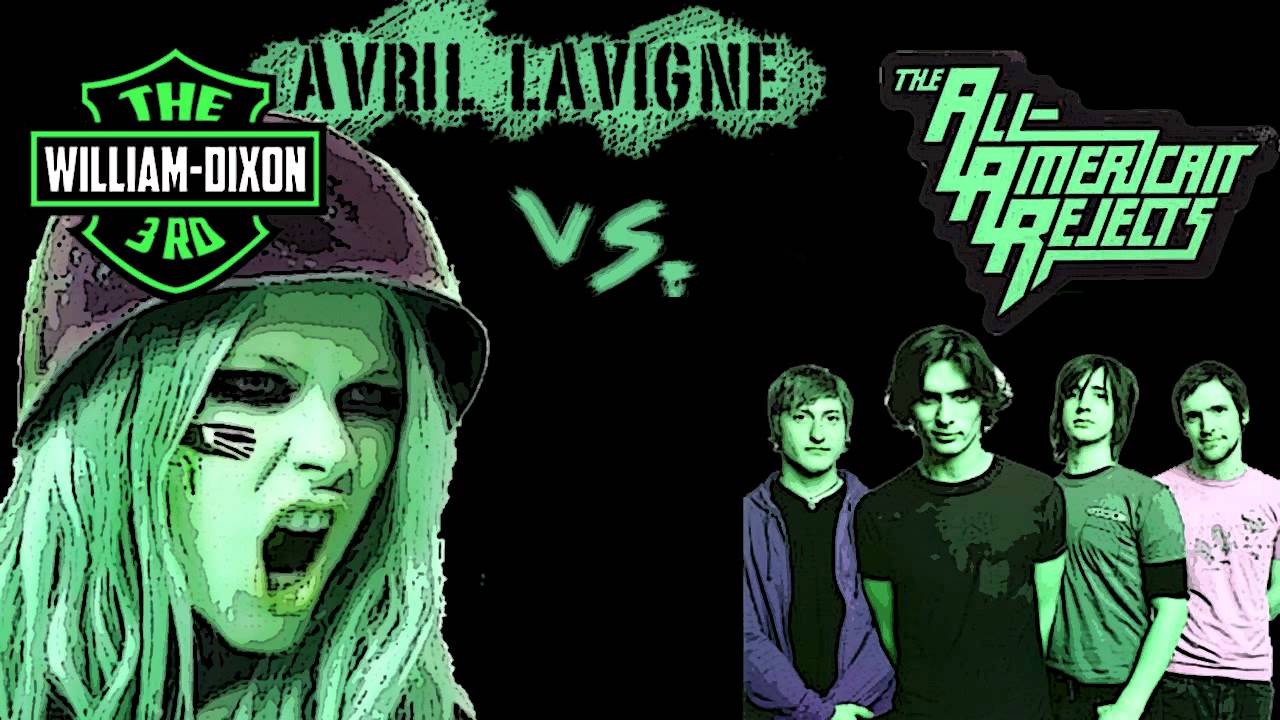 Avril Lavigne - Rock N Roll Vs All American Rejects - Gives You Hell Mashup