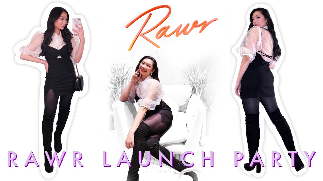 RAWR BEAUTY LAUNCH PARTY (ft. Stefflon Don) | LASHIOUS BEAUTY REBRANDING LAUNCH | RATHBONE RAWR