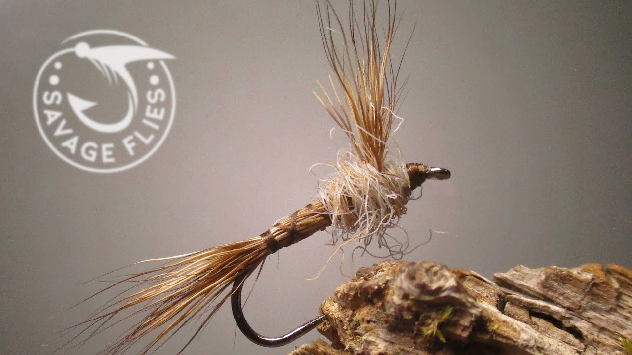 Fly Tying the Close Carpet (No-hackle Dry Fly Pattern)