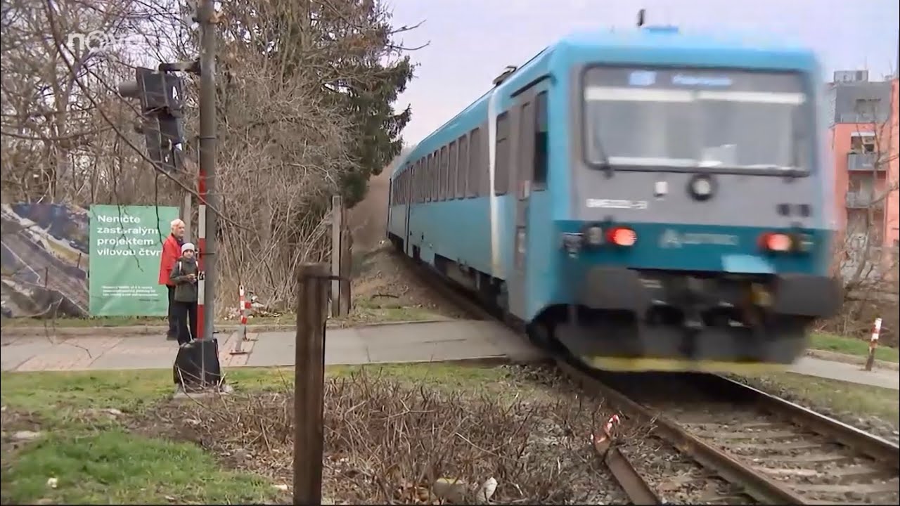 Lidé z Liboce chtějí trať do tunelu 🚇