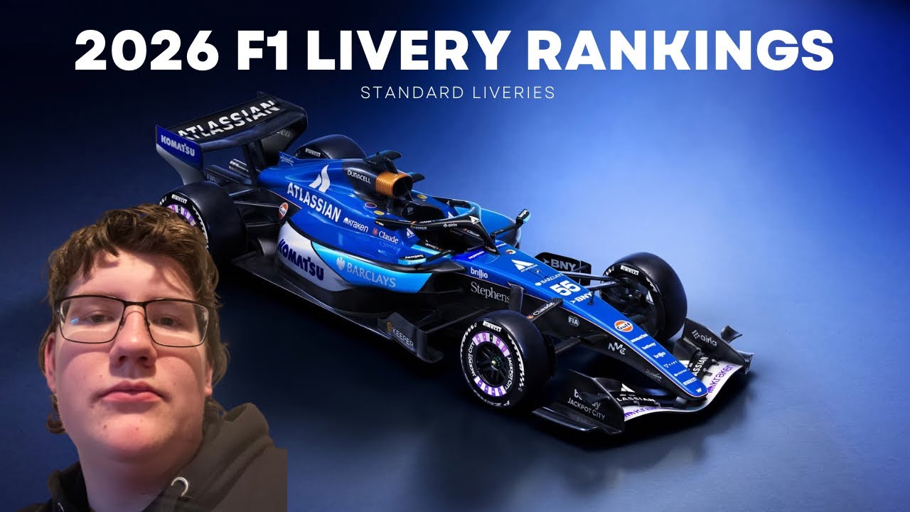 Ranking the 2026 Standard Liveries