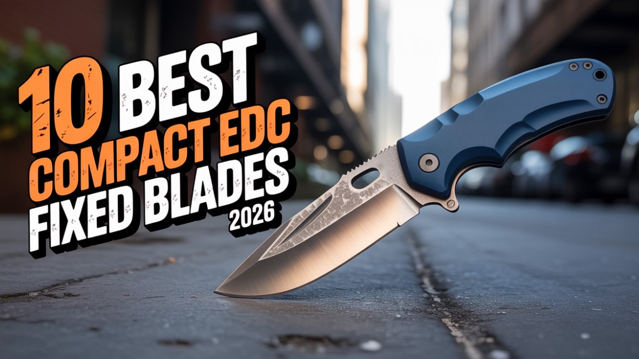 10 Ultimate Compact EDC Fixed Blades in 2026