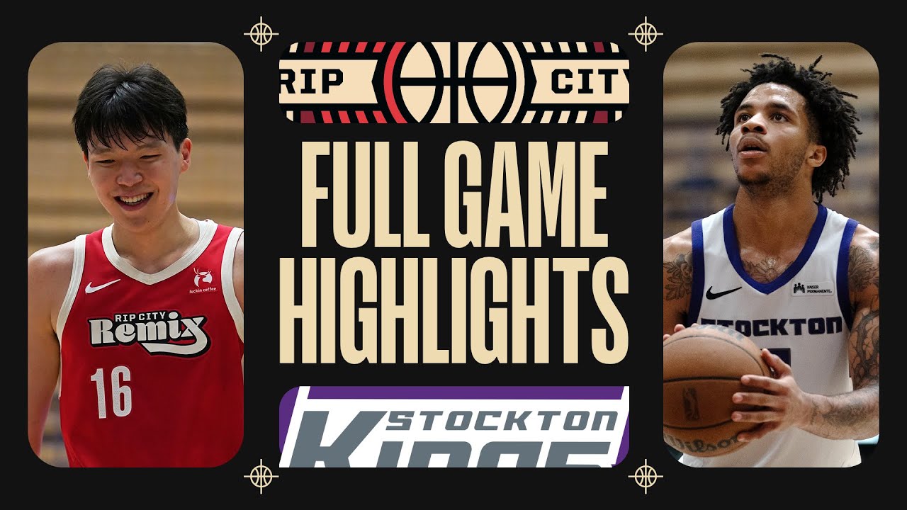 Rip City Remix Highlights vs. Stockton Kings 12-15-25