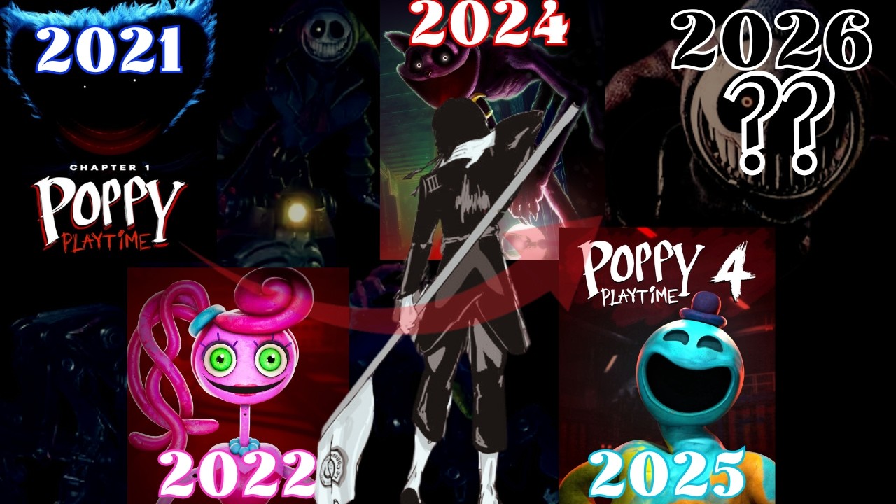 On a attendu 5 ans pour le voir (Poppy playtime 5 Best Of Live)