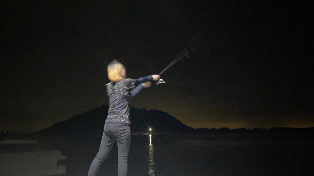 1時間でアジが100匹釣れたという堤防で夜釣りをしてみたら…