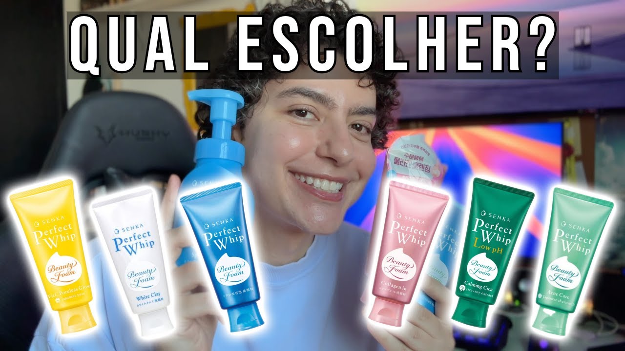 SENKA - AS ESPUMAS ASIÁTICAS MAIS FAMOSAS DO MUNDO - QUAL ESCOLHER?