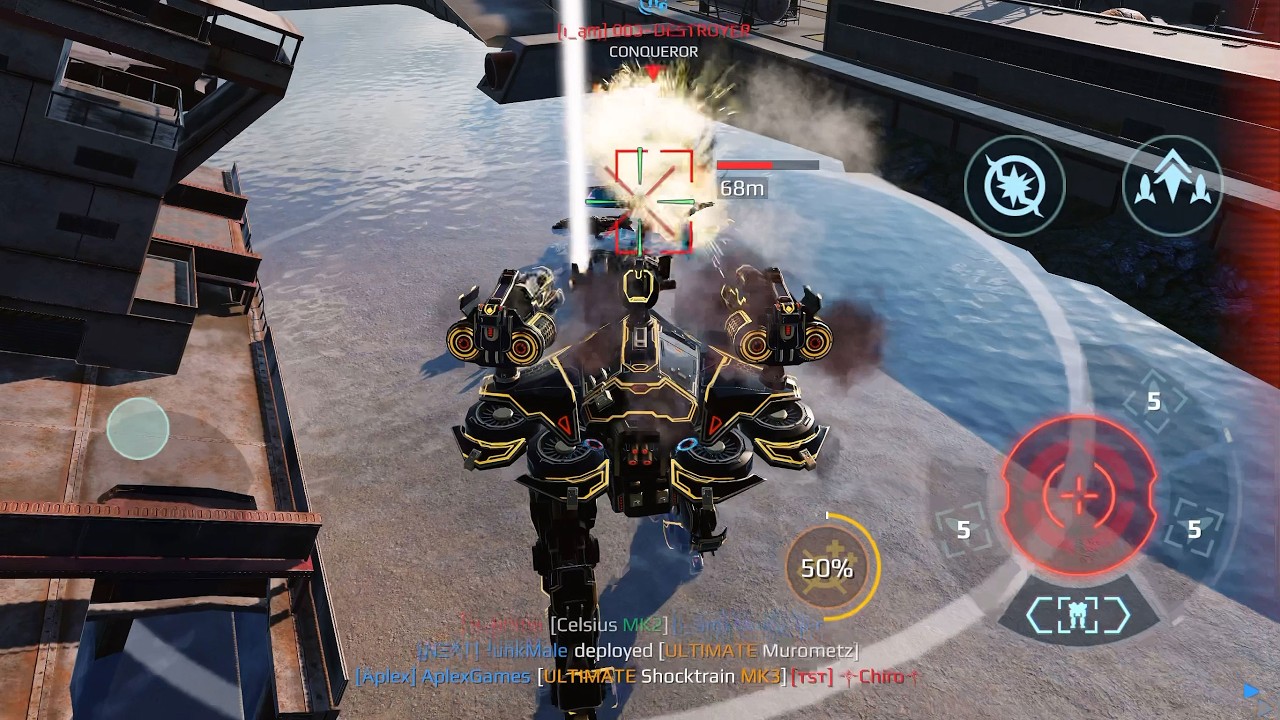 A sniper-heavy day with a lot of hackers | War Robots gameplay
