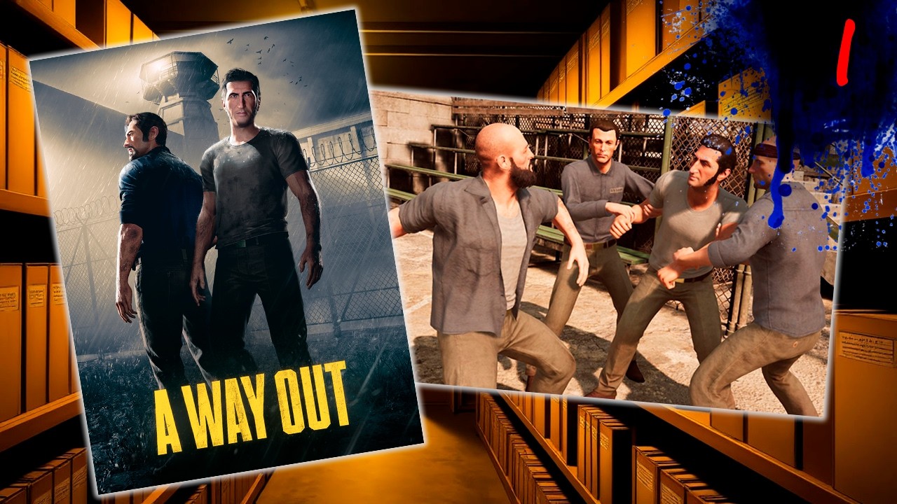 Проходим игру A Way Out | feat MoonShi | PC | 2017 #2