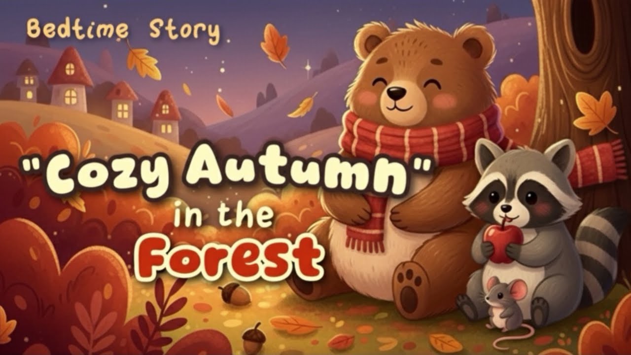 Cozy Autumn in the Forest 🍂 | Calming Bedtime Story for Babies and Toddlers