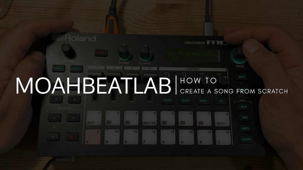 💡How to create a song from scratch | MC-101 | No talking