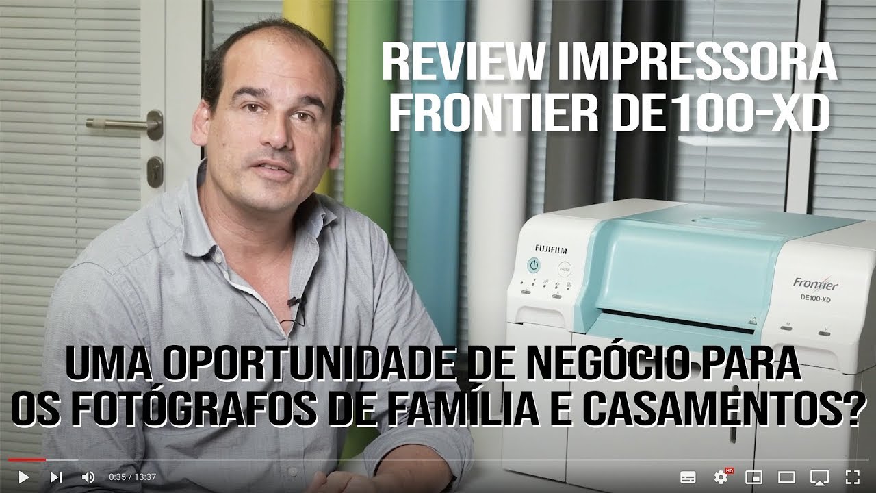 Valerá a pena investir na impressora profissional Fujifilm DE100XD?