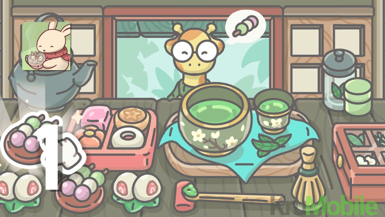 Tsuki Tea House: Idle Journey Gameplay Walkthrough Part 1 - Mermaid Outlet (Android, IOS)