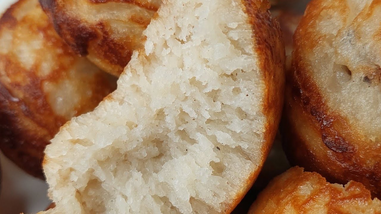 VITUMBUA VYA UNGA WA MCHELE  VITAMU SANA/ RICE CAKES RECIPE