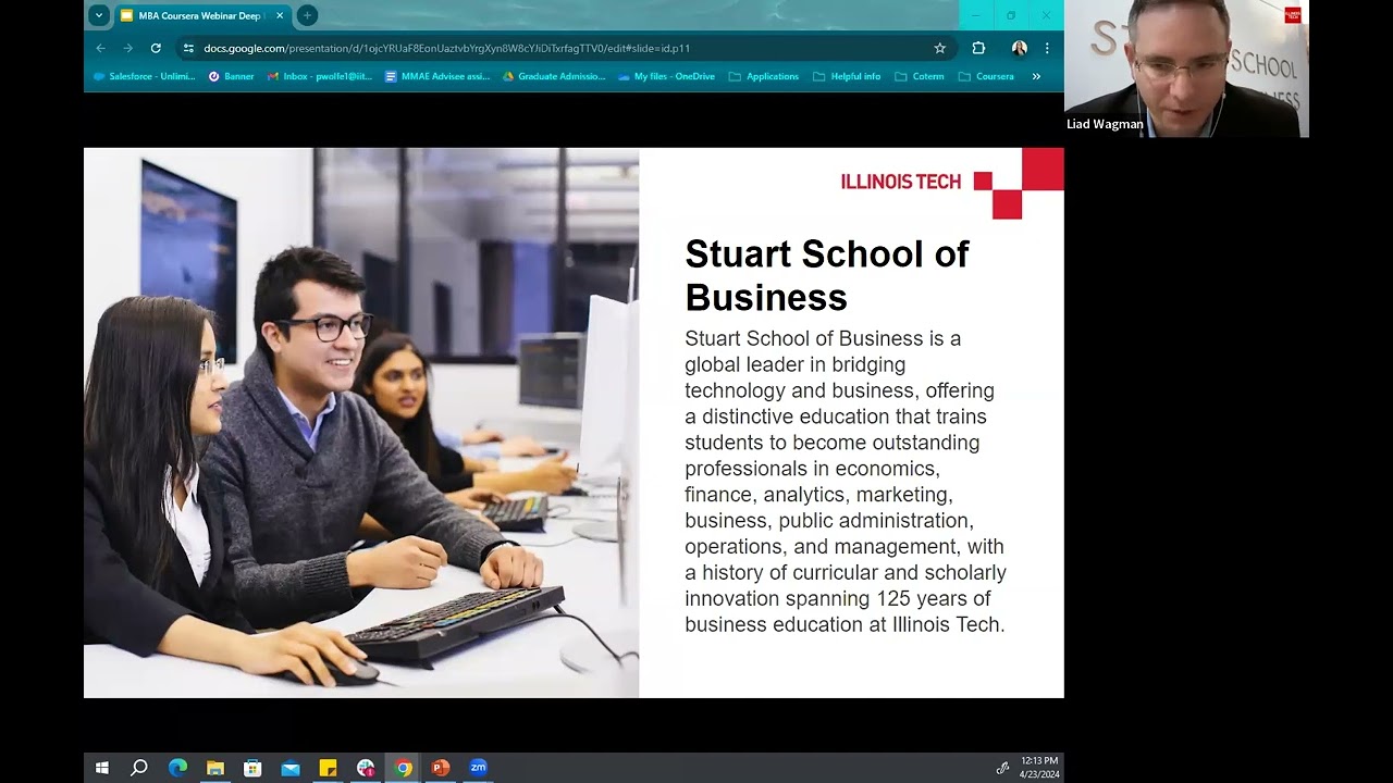 Illinois Tech: A Deep Dive on the Illinois Tech Online MBA 04.23.24.