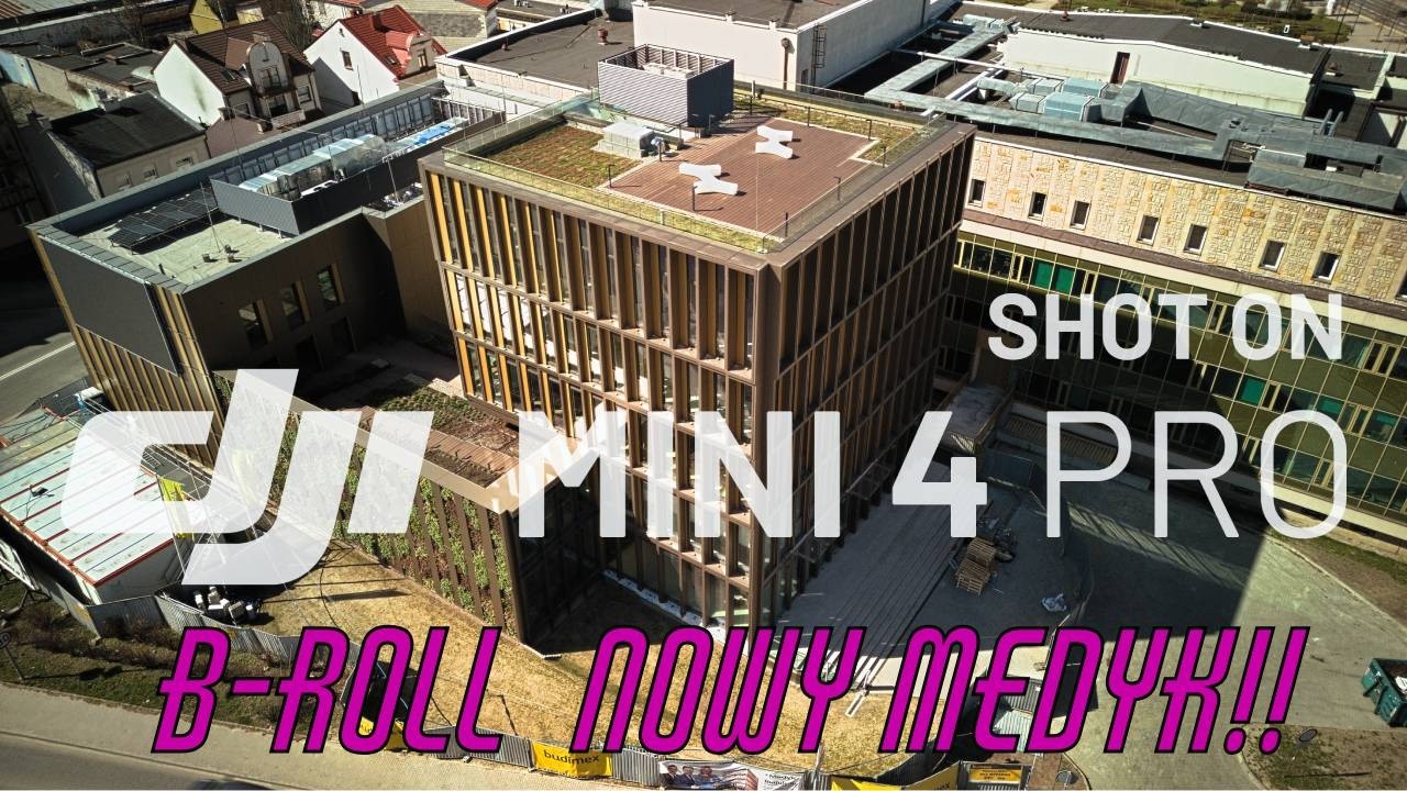 Dji Mini 4 Pro  - B Roll New Medical Building Shot