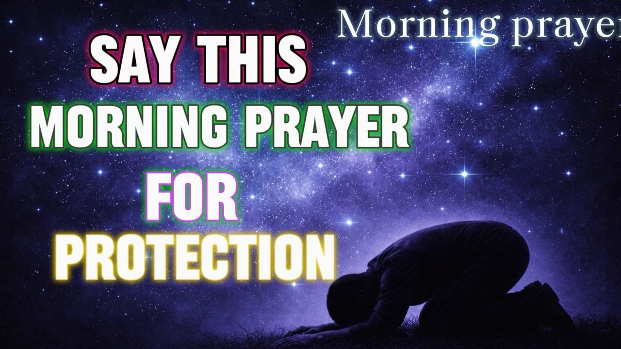 If You're Exhausted Before the Day Begins, Pray This NOW | Morning Prayer for Divine Protection