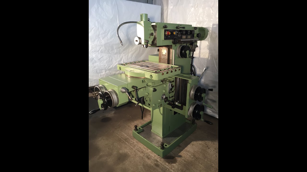 MAHO MH 600 Universal-Werkzeugfräsmaschine / milling machine