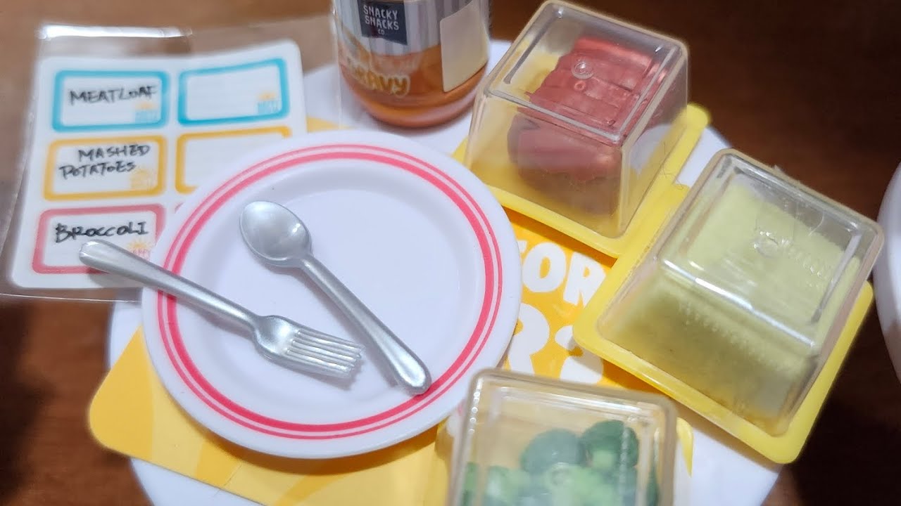 NEW! Meatloaf Leftovers!!! Miniverse Make It Mini Diner Series 4B 