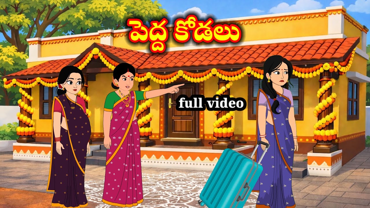 పెద్ద కోడలు | pedha kodalu | telugu stories | stories in Telugu | moral stories | anjustoriestelugu 