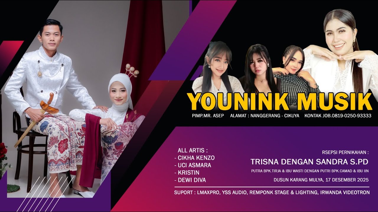 Live Streaming YOUNINK MUSIK // Live Karangmulya - Margamukti - Kuningan 17 Desember 2025