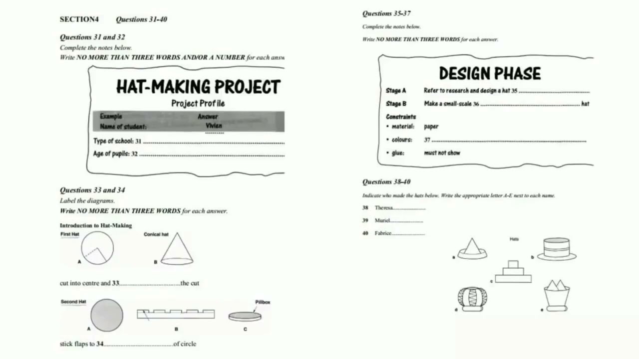 LATEST LISTENING TEST||12 september listening practice test with map