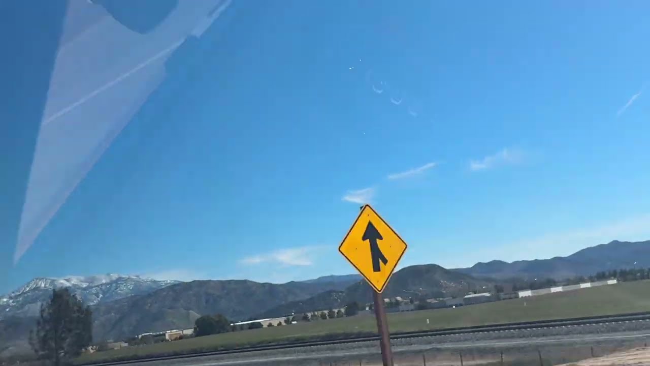 A view of Snow covered Mountains from Moreno Valley #longvideo #viralvideo #views #mountain #snow 