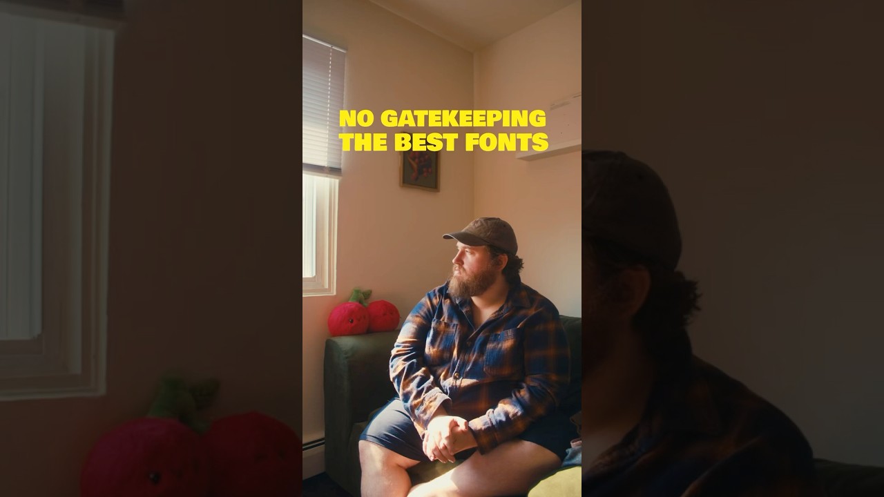 No gatekeeping these are the best fonts #fonts