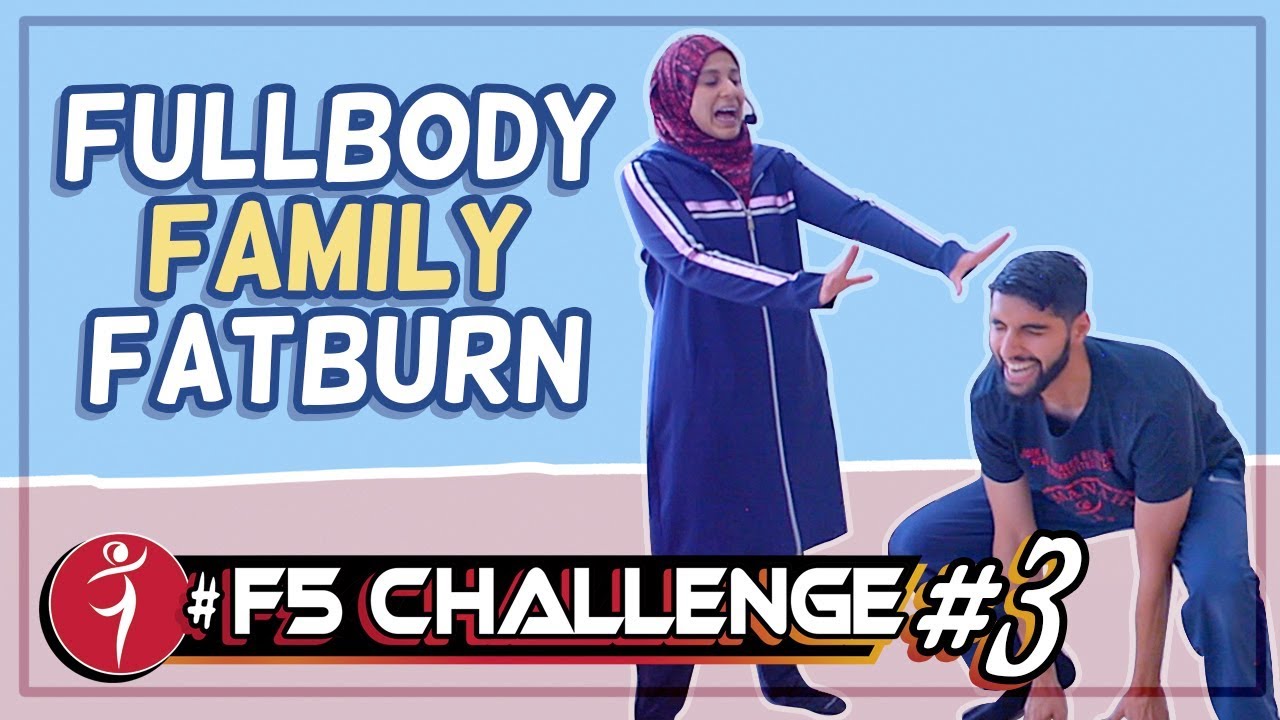 Fullbody Family Fatburn // Workout #3 // 5-min Fitness Challenge
