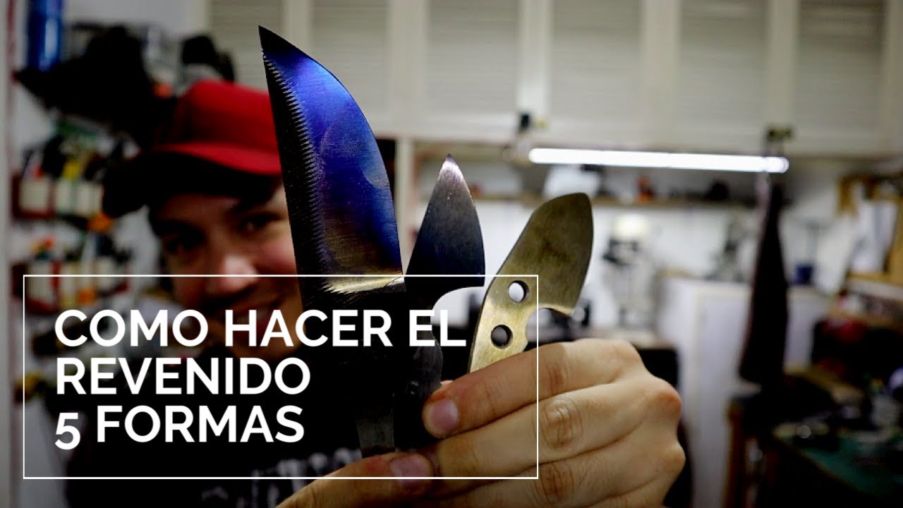 Cuchillos Como hacer el REVENIDO + 5 trucos SUCIOS