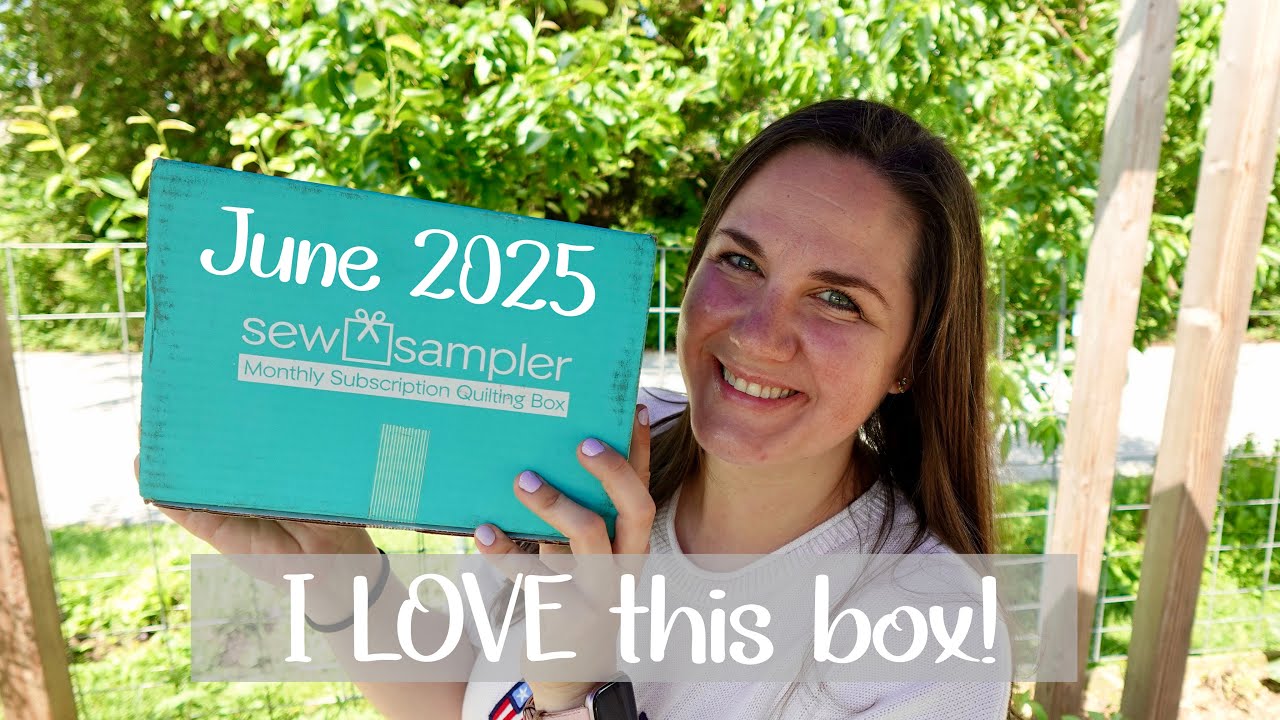 🦉 2025 June Sew Sampler | Fat Quarter Shop | UNBOXING 