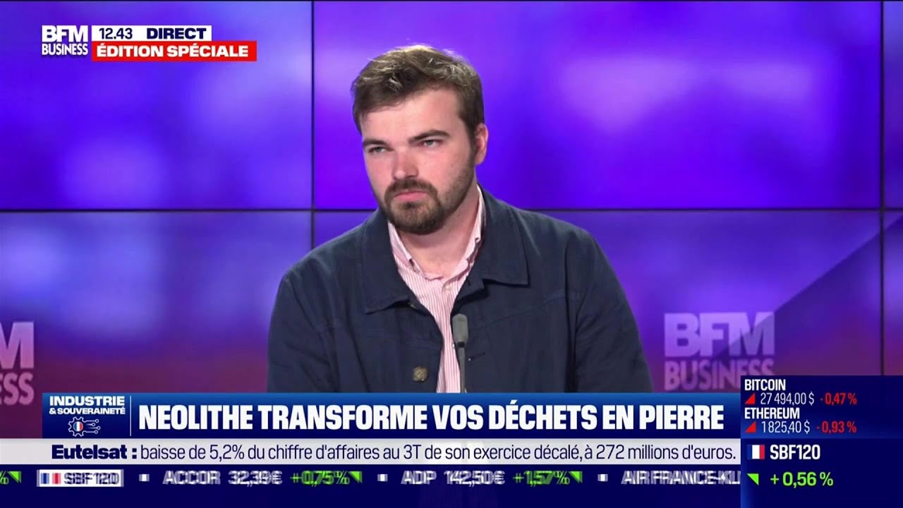 Néolithe transforme vos déchets en pierre