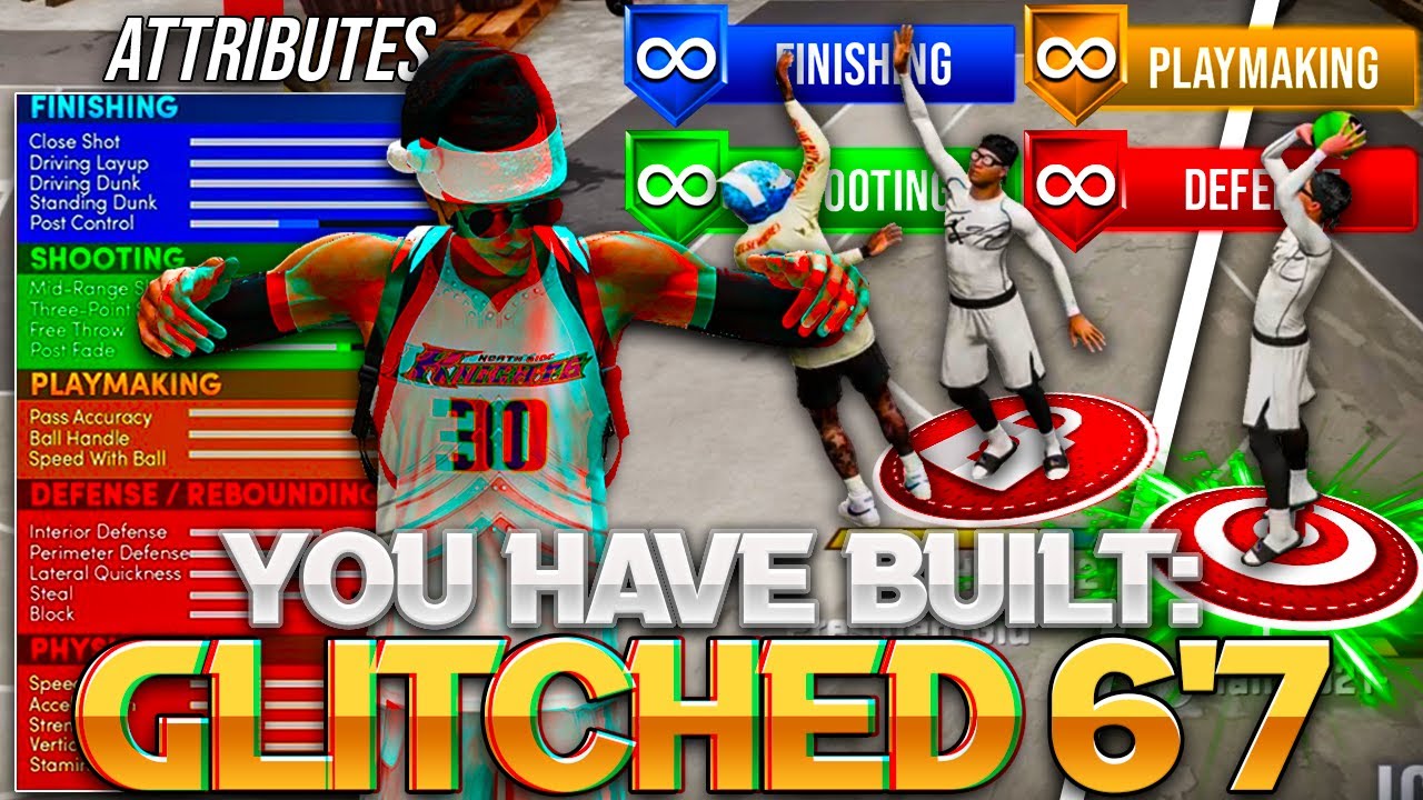 BEST GLITCHED 6'7 LOCKDOWN BUILD NBA 2K22 NEXT GEN! BEST BUILD 2K22 NEXT GEN! BEST POINT GUARD BUILD