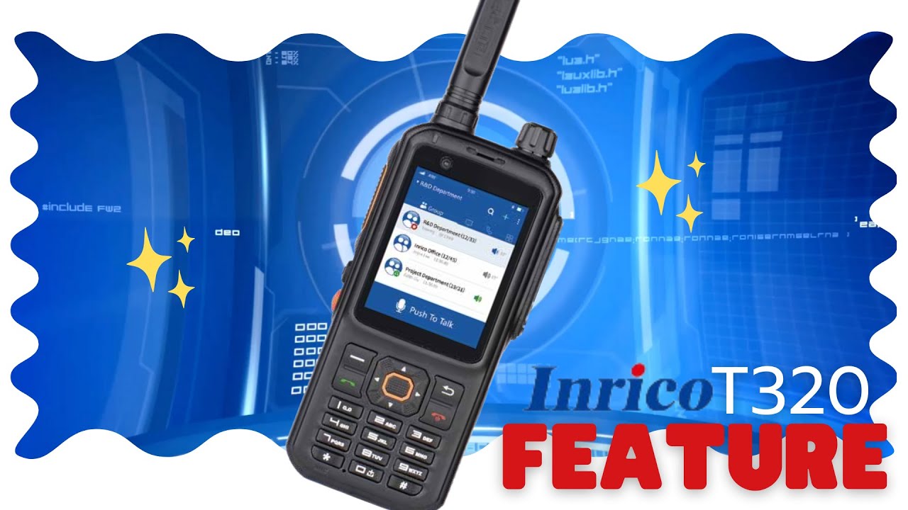 วิทยุสื่อสาร POC Inrico T320 มีฟีเจอร์อะไรบ้างนะ?