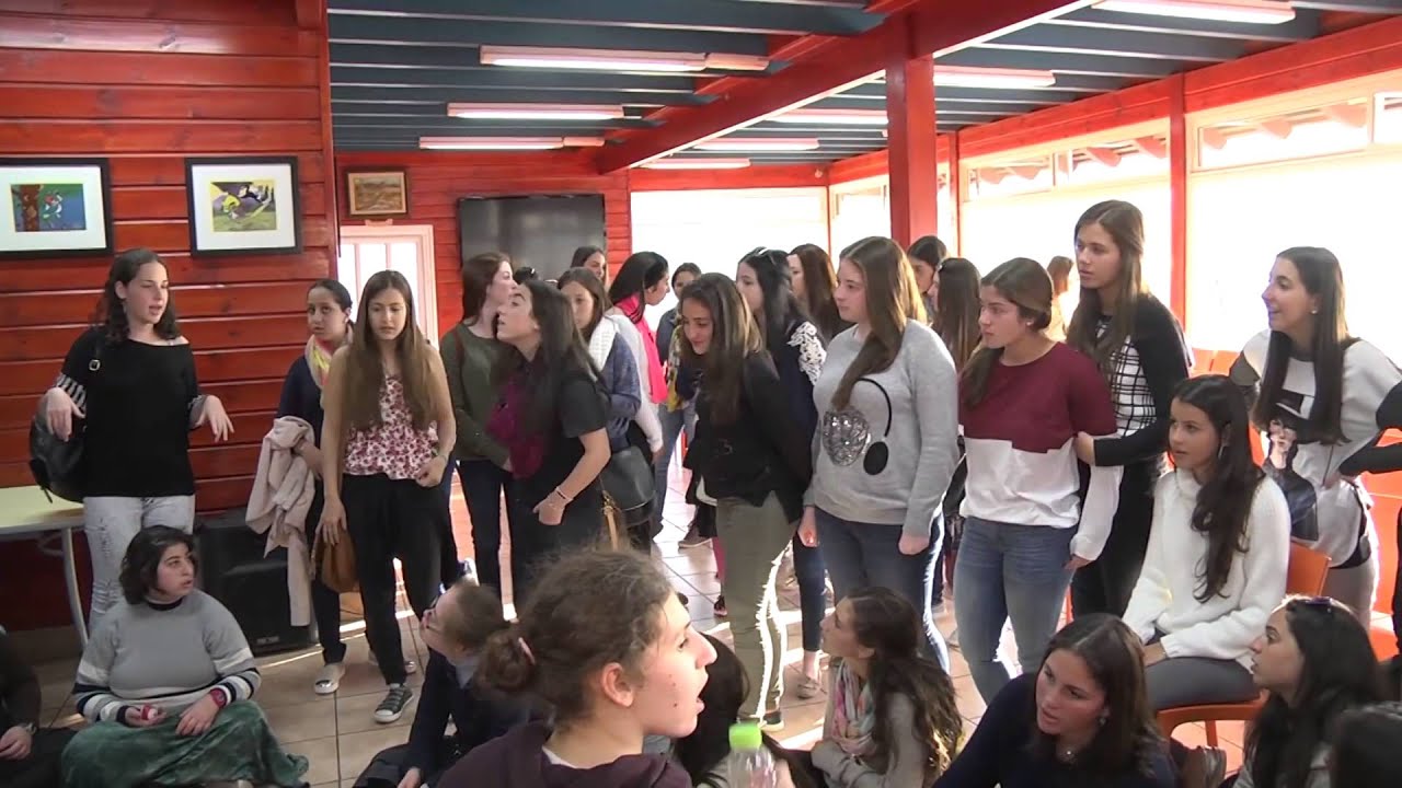 Maccabi Panama students visit SHALVA Center in Jerusalem