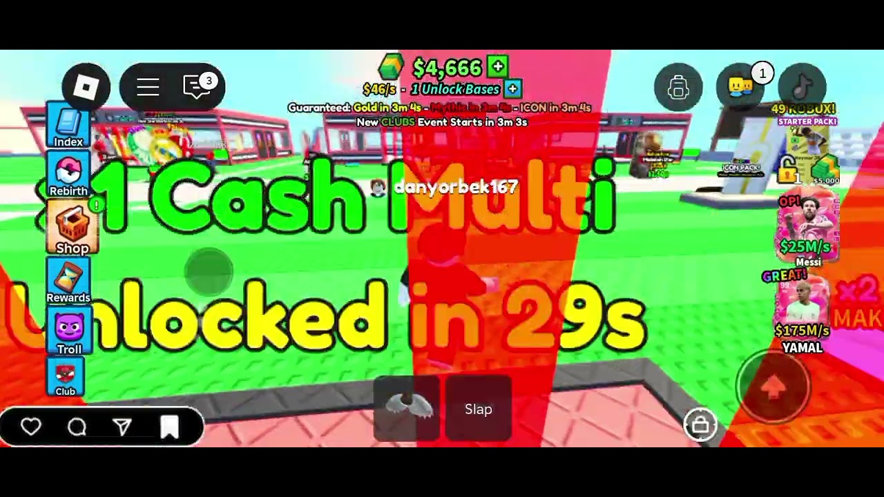 Roblox steal a soccer card 1-qism #bgmi #roblox #rek #pubgmobile #gaming #rblx 