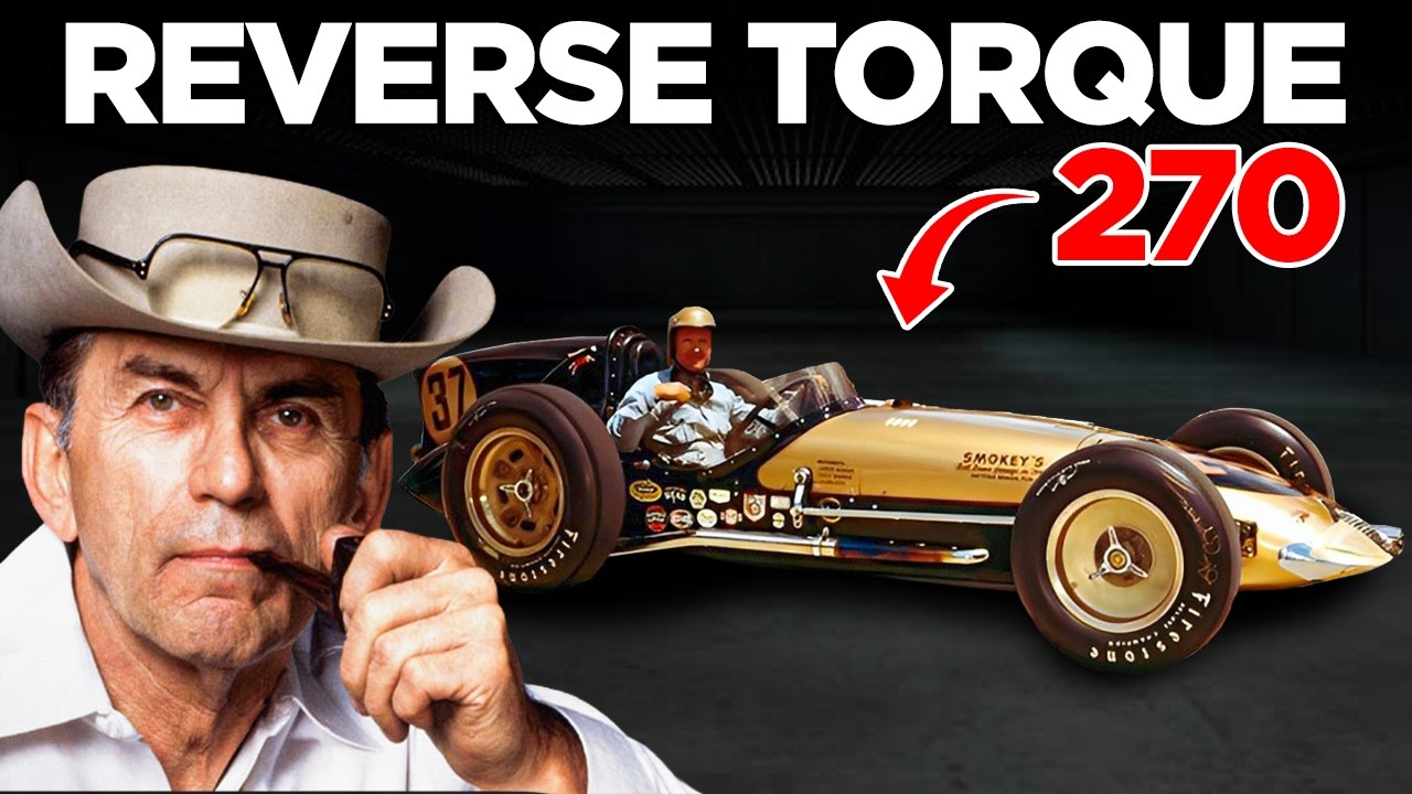 Он изменил направление вращения двигателя, чтобы пройти левые повороты на трассе Индианаполиса — ...