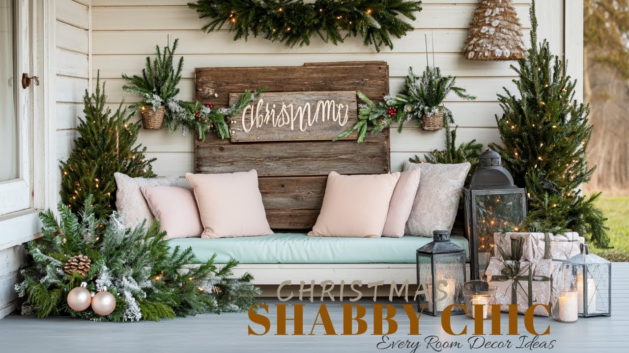 Shabby Chic Christmas Decor Ideas: Transform Your Home into a Vintage Holiday Haven