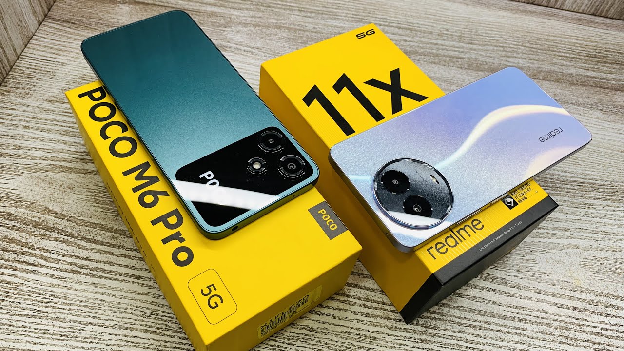 Realme 11x 5G vs Poco M6 Pro 5G - Which Should You Buy ?