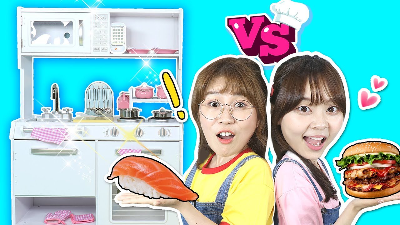 小伶和夏天的料理比賽！誰會烹飪出最美味的玩具料理呢？小伶玩具 | Xiaoling toys