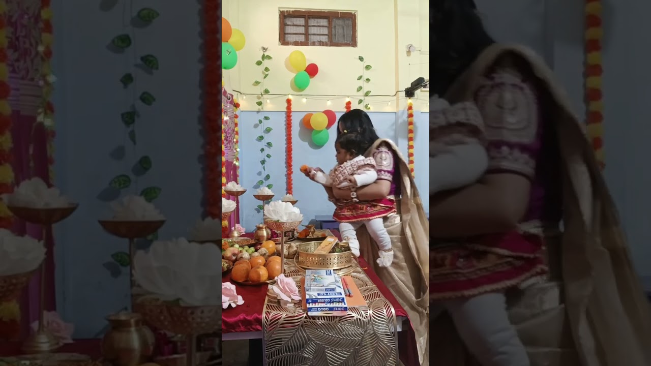 Puja 2026 Saraswati Celebration at Brilliant Classes | With My Baby’s First Puja |  Divine vlog 