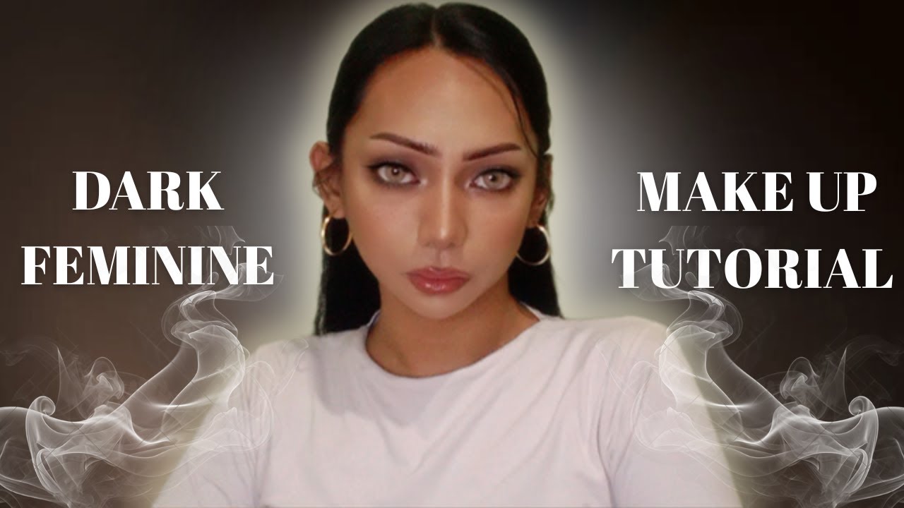 I Tried the Viral Dark Feminine Makeup Trend on TikTok✨