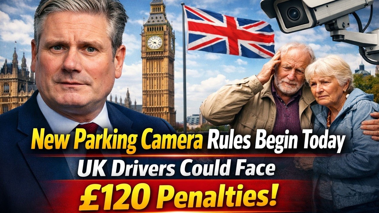 New Parking Camera Rules Begin Today &ndash; UK Drivers Could Face &pound;120 Penalties