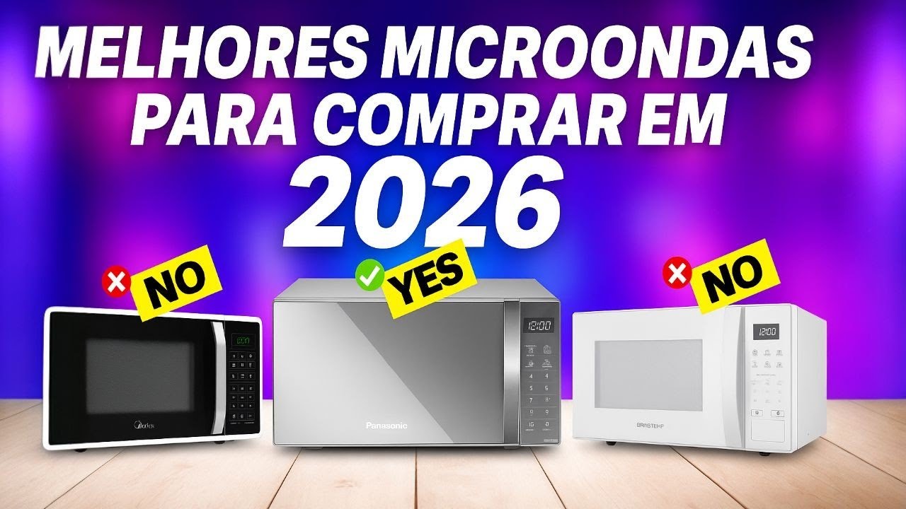 Melhores microondas para comprar em 2026