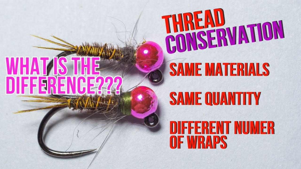 Especially Smaller Flies Need This One Technique (Thread conservation) Vol. 9 (by Wayne Luallen)