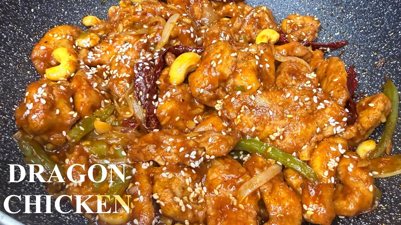 Dragon Chicken Recipe | Indo Chinese Chicken | Dry Dragon Chicken 